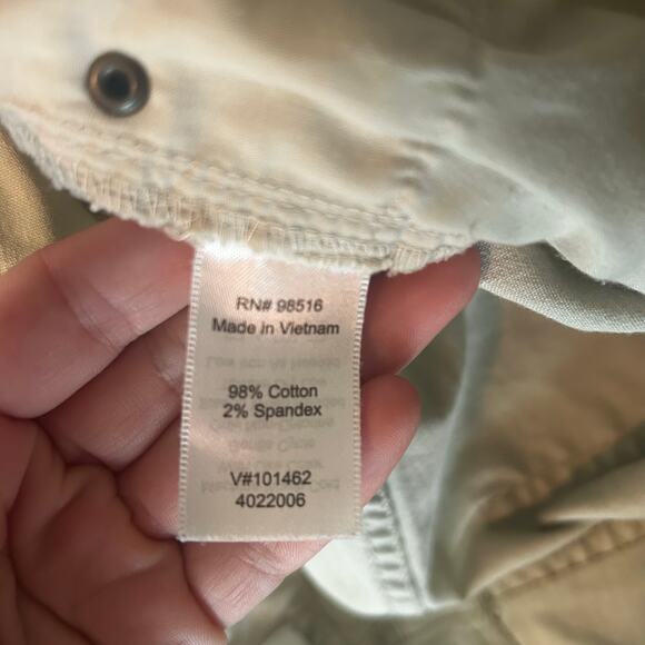 Coldwater Creek Women's Khaki Straight leg Relaxed fit pant sz 12 - Picture 5 of 8